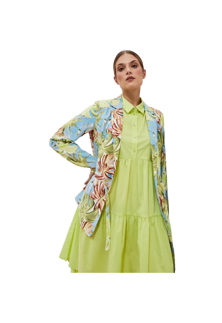 Blazer dama - Poliester - Multicolor -