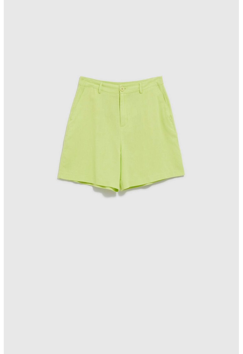 Pantaloni scurti dama - PoliesterIn - Verde - Verde