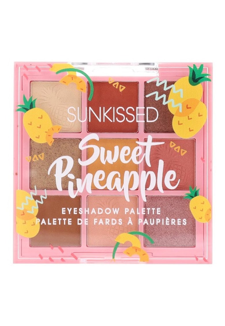 Paleta fard de ochi - Sweet Pineapple - 9 culori