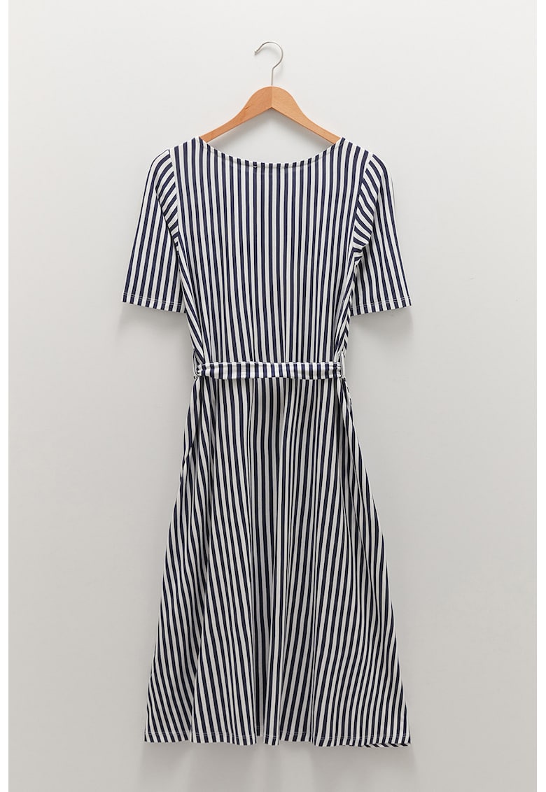 Rochie de bumbac cu croiala in A
