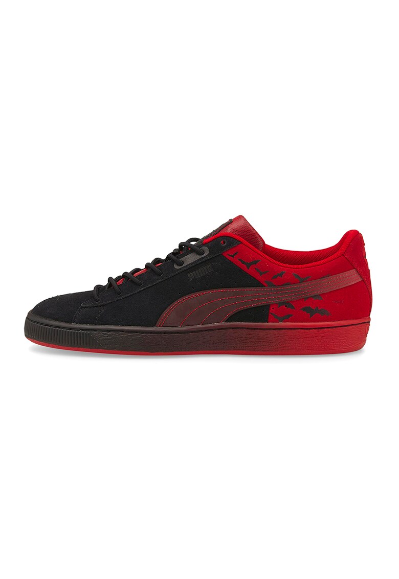 Pantofi sport de piele intoarsa cu insertii sintetice Classic Batman
