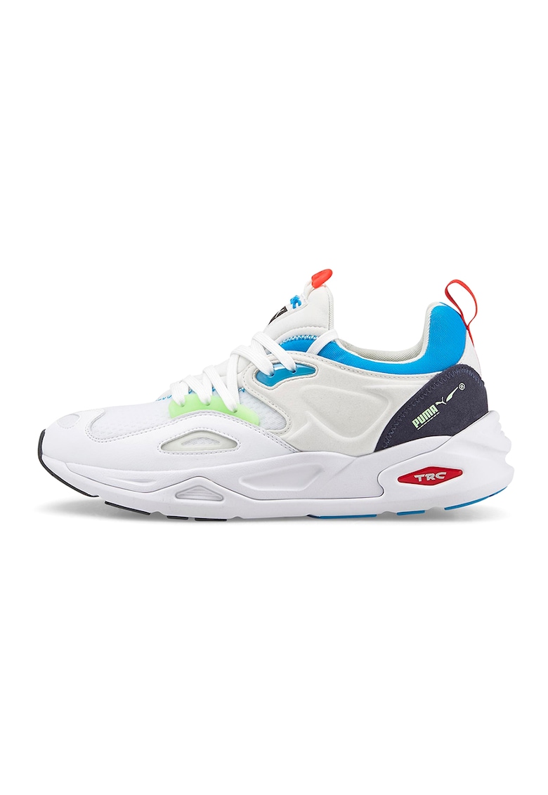 Pantofi sport de piele ecologica cu garnituri de plasa Blaze Tech
