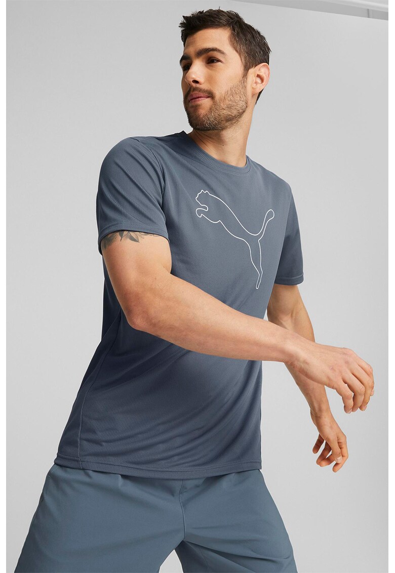 Tricou cu logo - pentru fitness Performance
