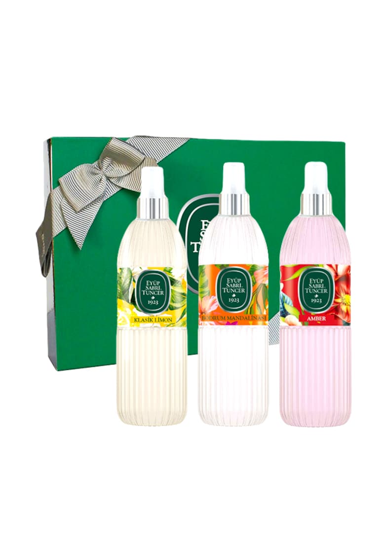 Set Eyup Sabri Tuncer - Apa de Colonie 80° Lamaie 150 ml - Apa de Colonie 68° Bodrum Mandarin 150 ml - Apa de Colonie 68° Amber 150 ml