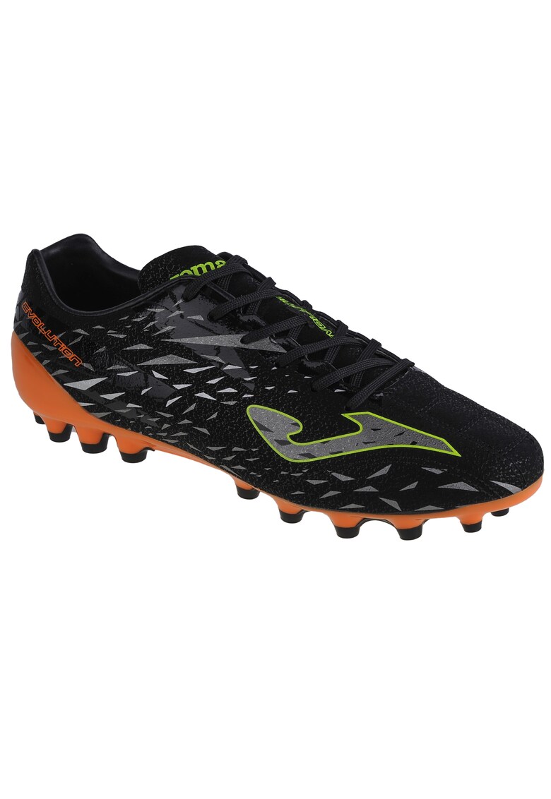 Pantofi de fotbal - Evolution Cup 2301 AG ECUS2301AG - Negru - Negru