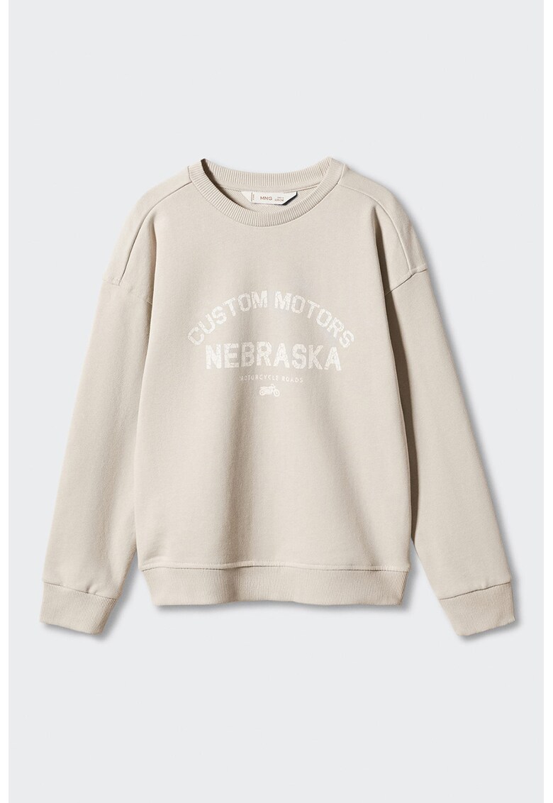 Bluza sport cu text Nebraska