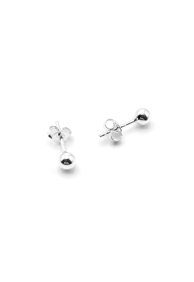 Cercei cu bile din Argint 925 - inchizatoare fluturas - tip surub Cercei cu bile din Argint 925 - inchizatoare fluturas - tip surub