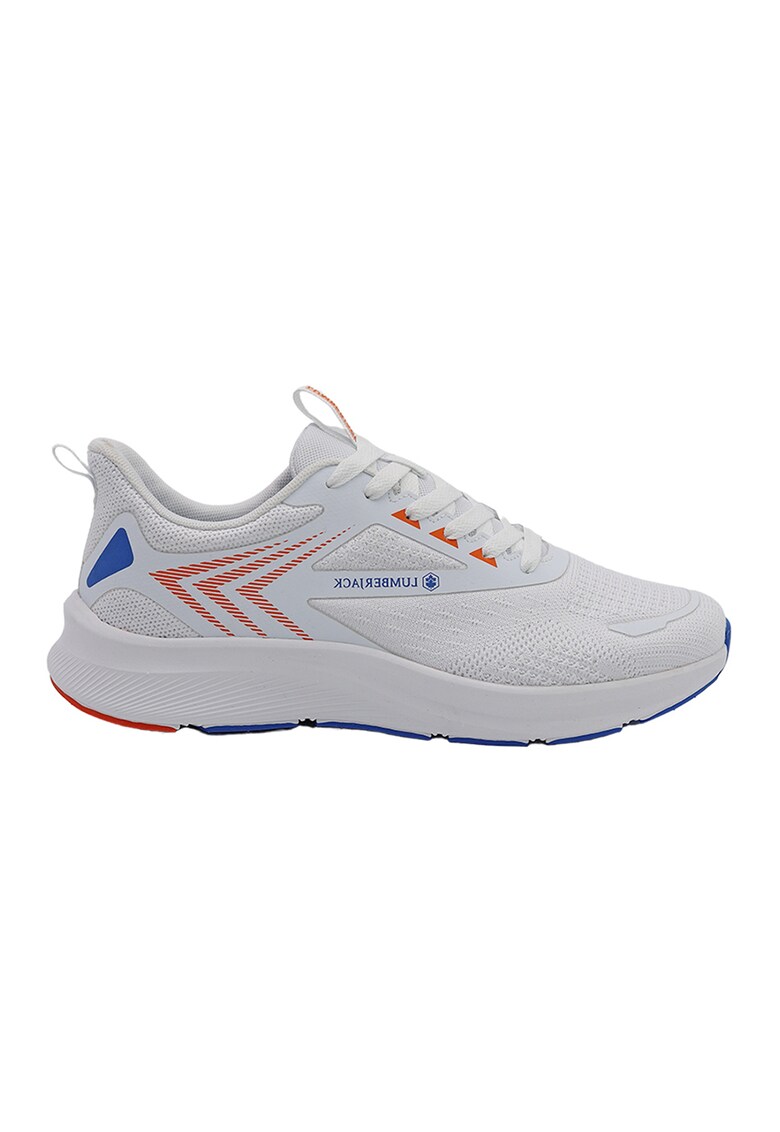 Pantofi sport low-cut cu insertii textile