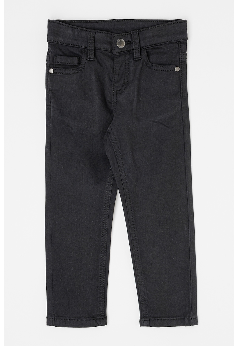 Pantaloni slim fit cu talie medie