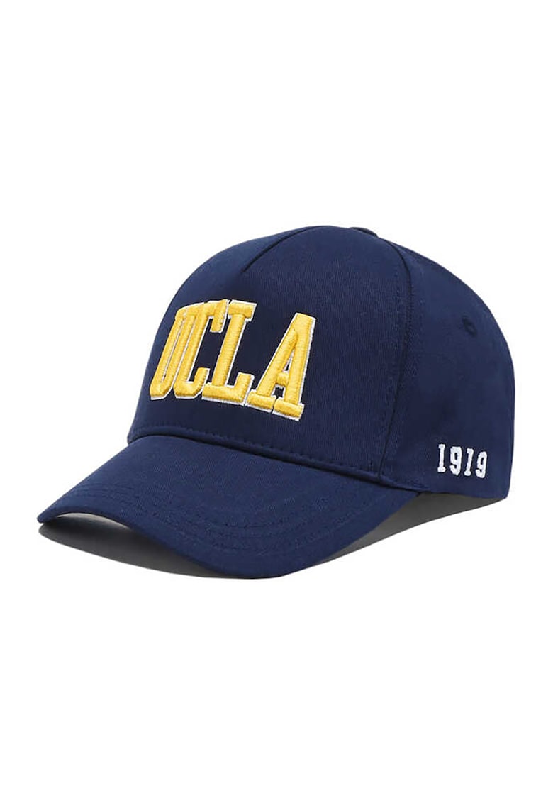 Sapca baseball unisex cu broderie logo supradimensionata Ranch - Albastru inchis