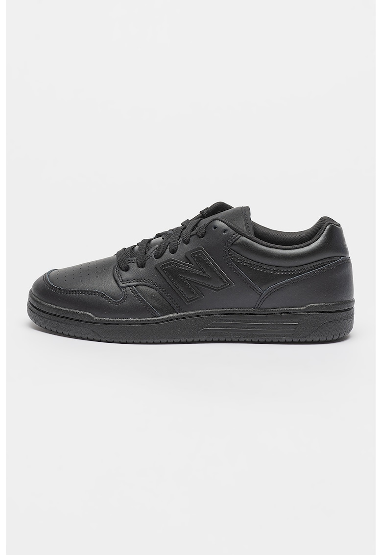 Pantofi sport low cut din piele 480 – negru – New Balance Pantofi sport low cut din piele 480 – negru – New Balance