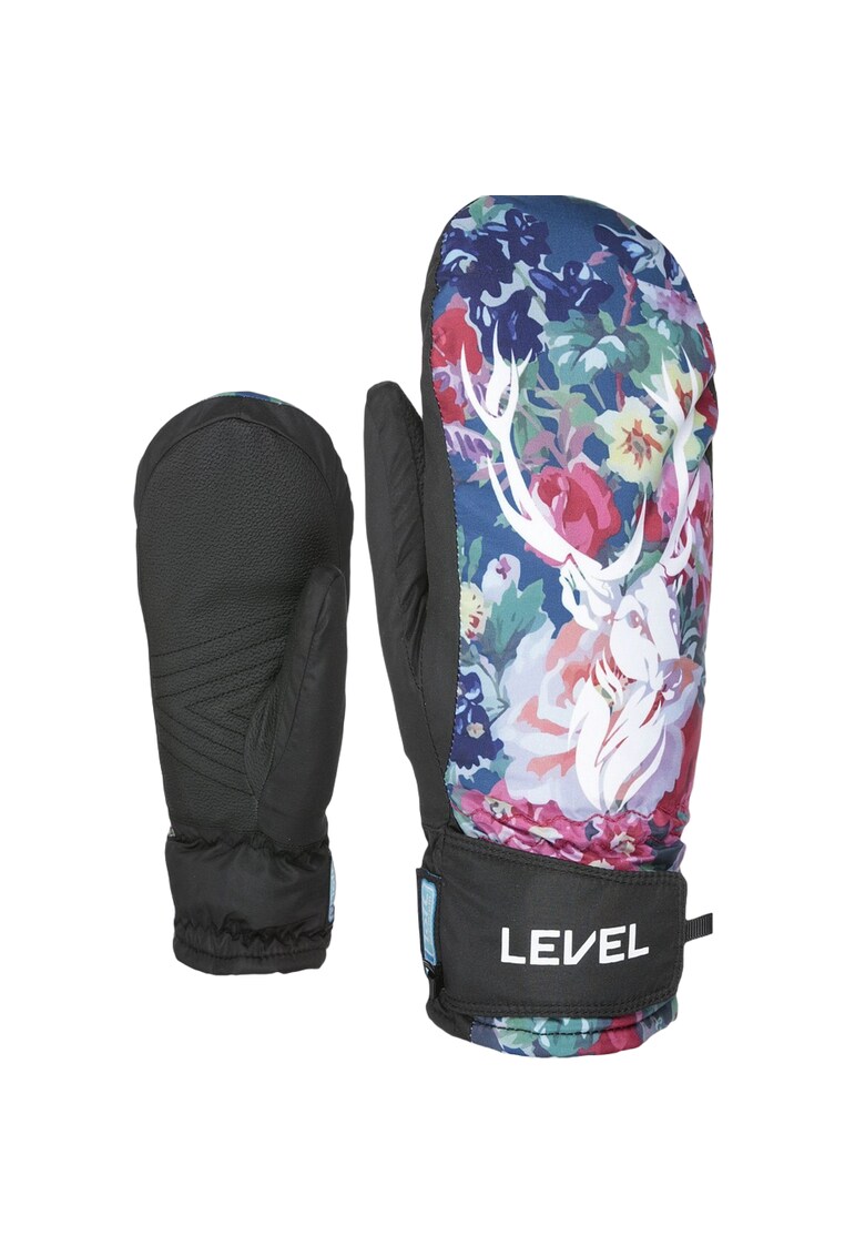 Manusi sport Level Juke - multicolor - marime M - tehnologie Thermo-Plus - interior din polar - rezistente pana la -17C