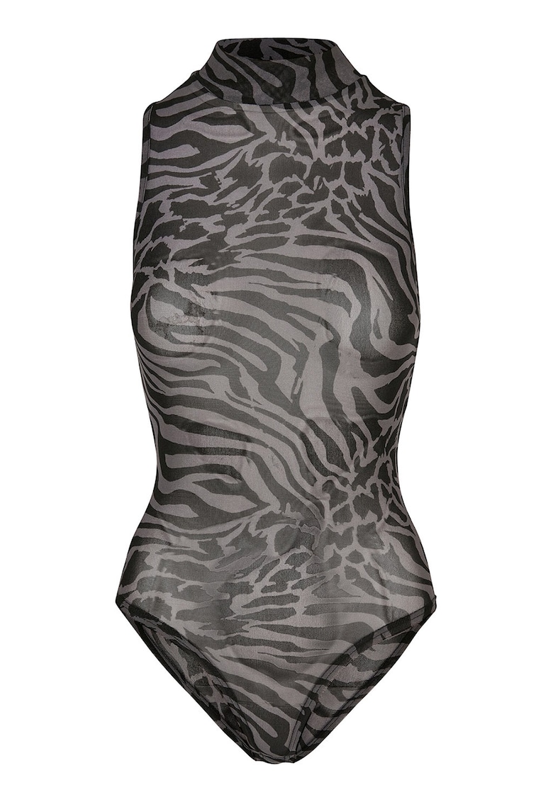 Top tip body cu animal print