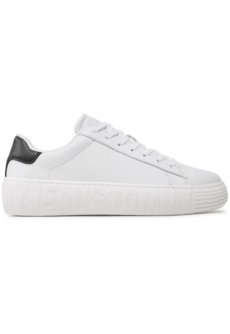 Pantofi sport Leather Outsole - EM0EM01159-YBR 25088 - Alb