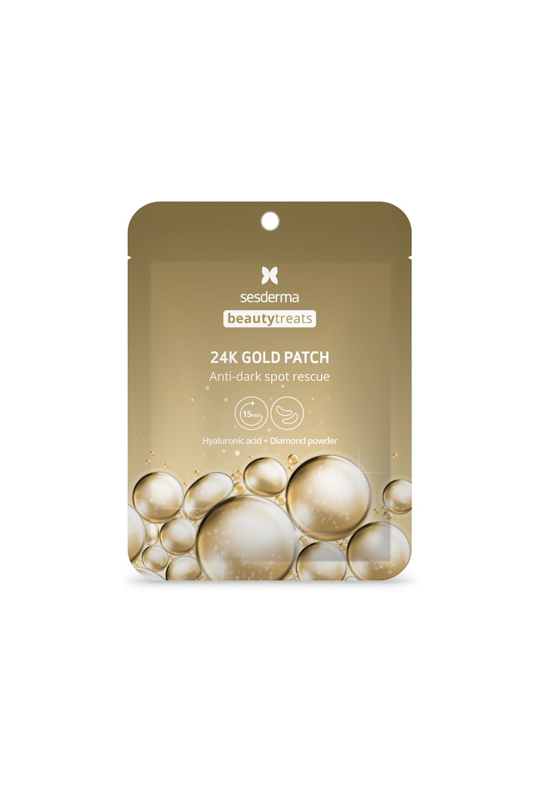 Plasturi pentru ochi 24k gold beauty treats - 1 bucata