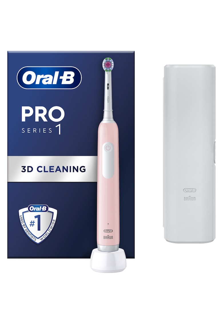 Periuta de dinti electrica Pro 1 - Curatare 3D - 1 program - 1 capat de periaj - trusa de calatorie