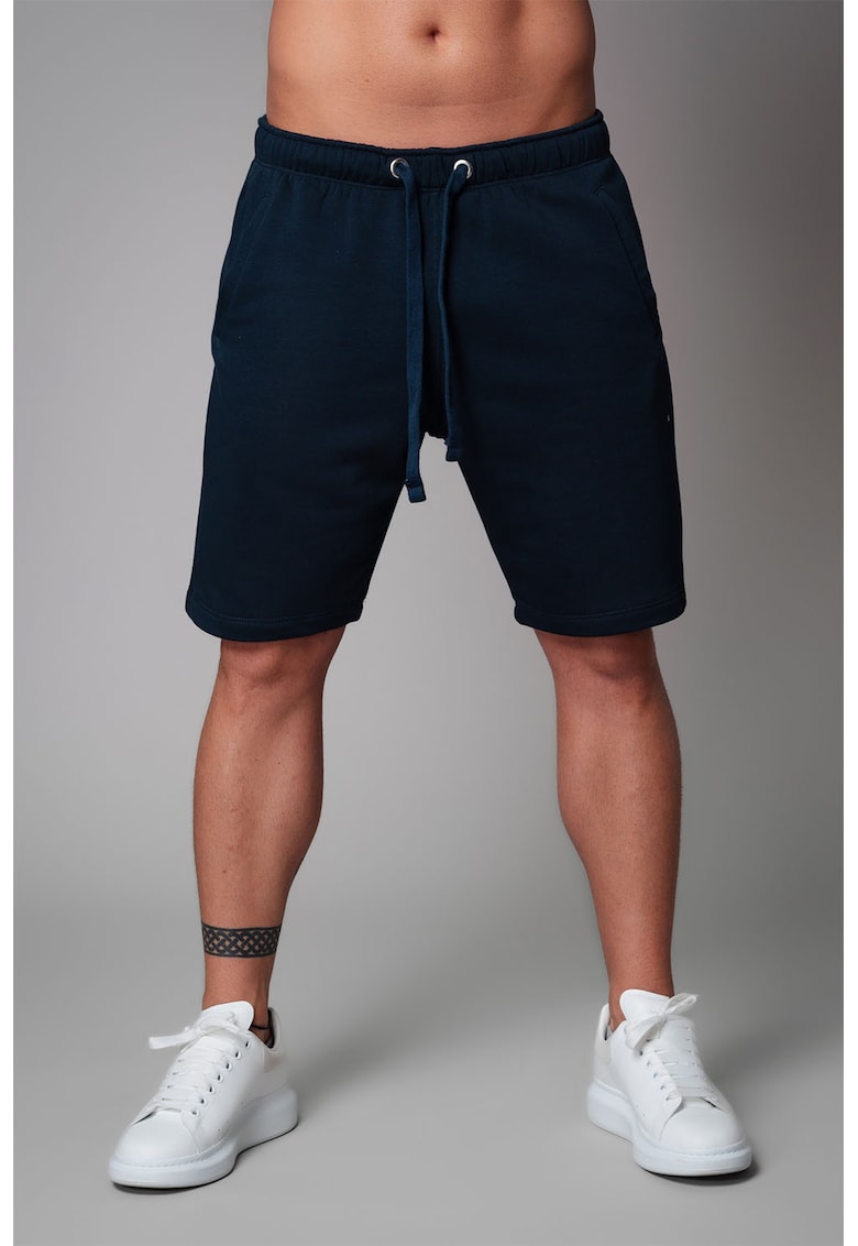 Pantaloni sport scurti cu banda elastica in talie Malibu