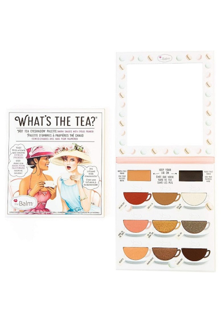 Paleta fard de ochi -  What`s The Tea - Hot Tea - 11 culori