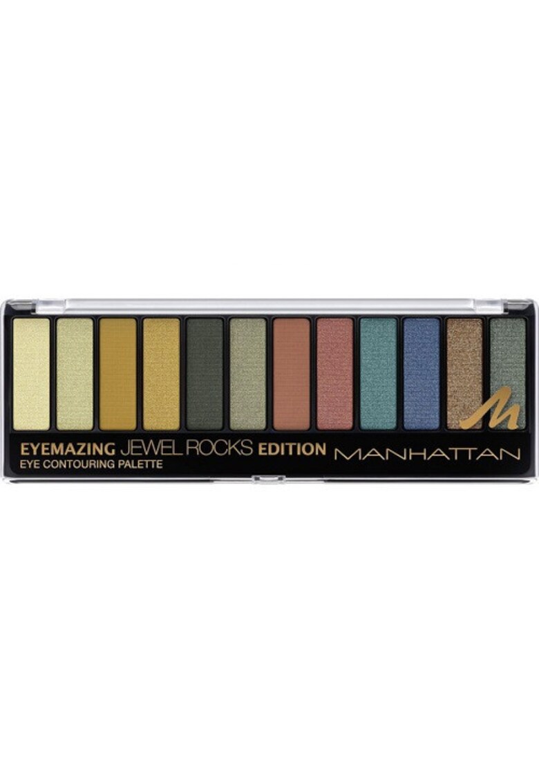 Paleta farduri de ochi - Eyemazing Palette - 12 culori - 007 Jewel Rocks Edition