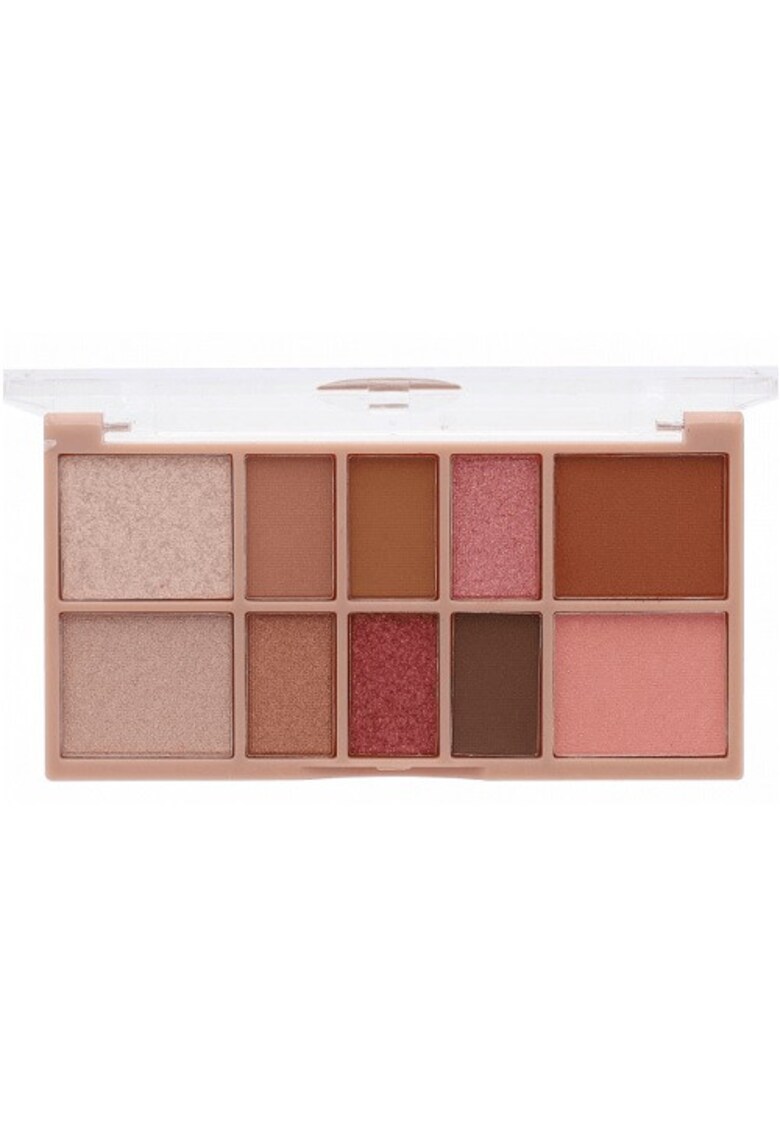 Paleta fard iluminator si bronzer - Dawn To Dusk Beauty - Face Palette - 10 culori