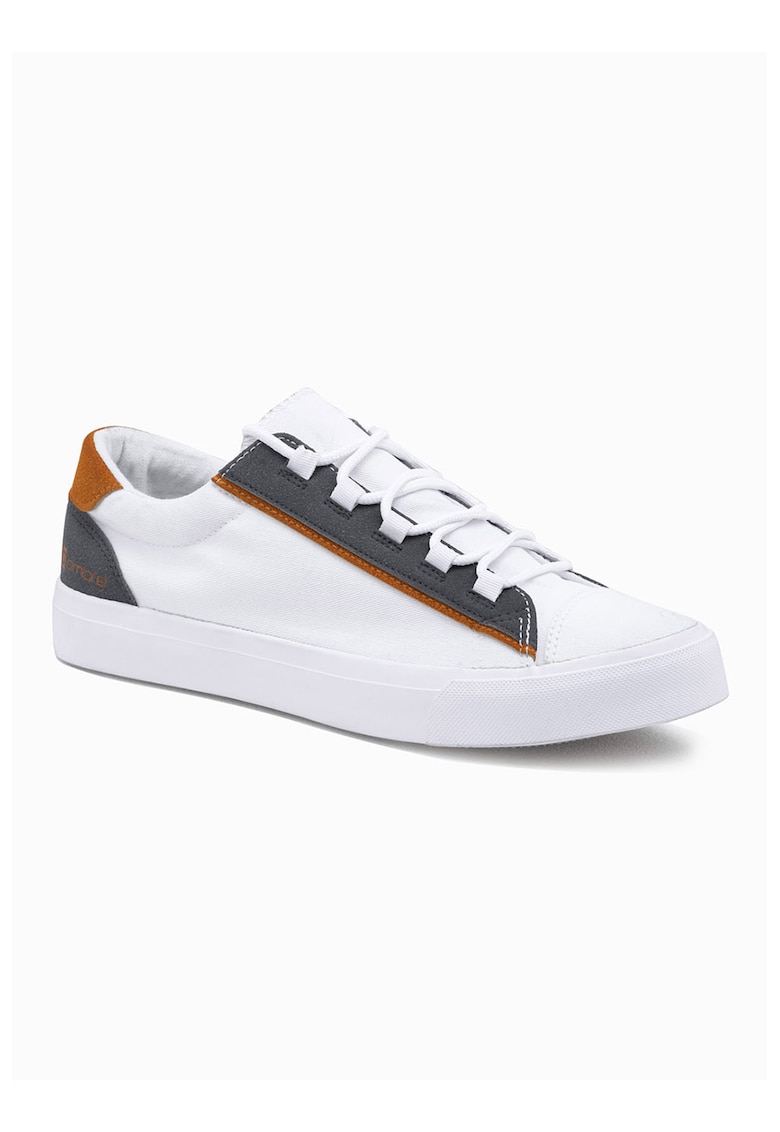 Pantofi sport low-cut cu detalii contrastante