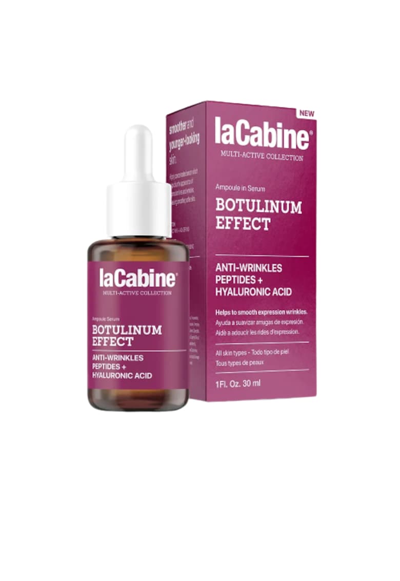 Ser facial cu peptide si acid hyaluronic - Botulinum Effect - Femei - 30 ml