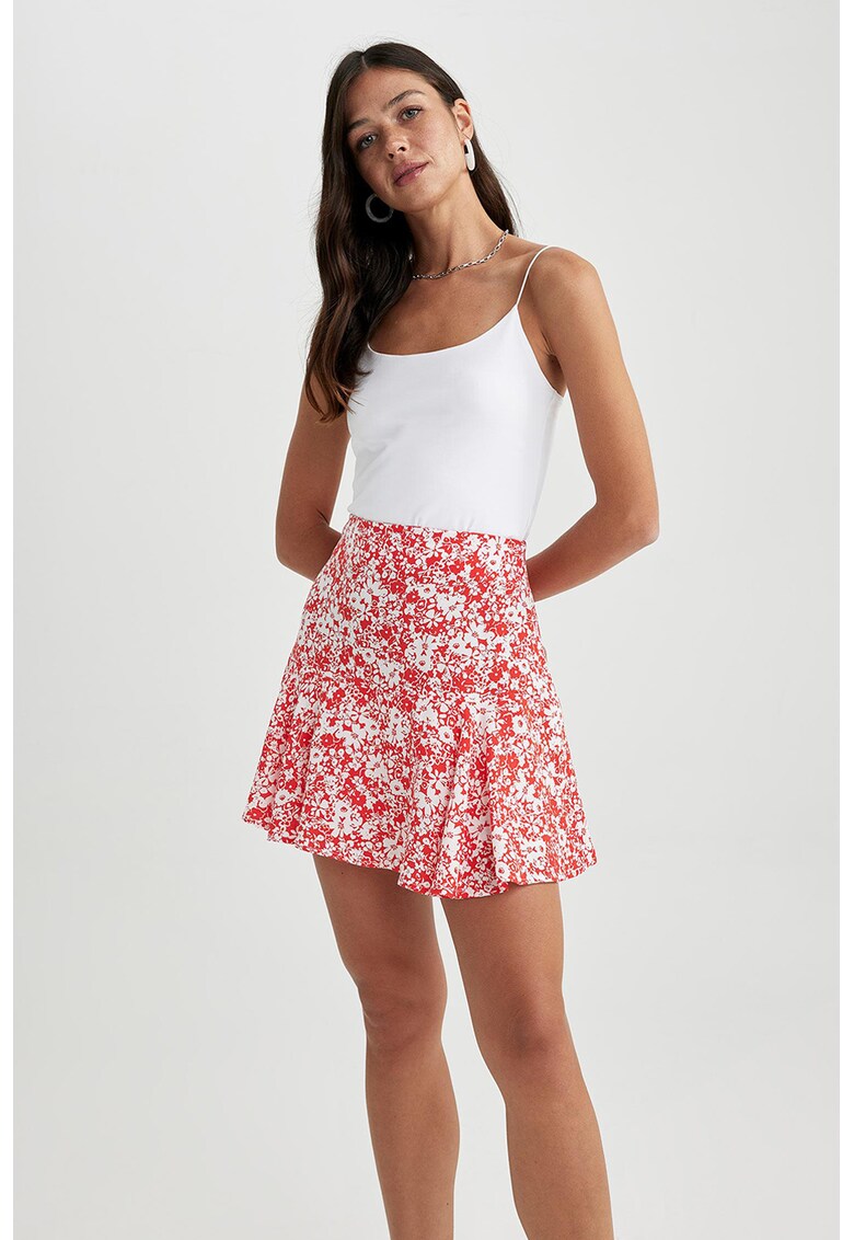 Top crop cu dungi inguste