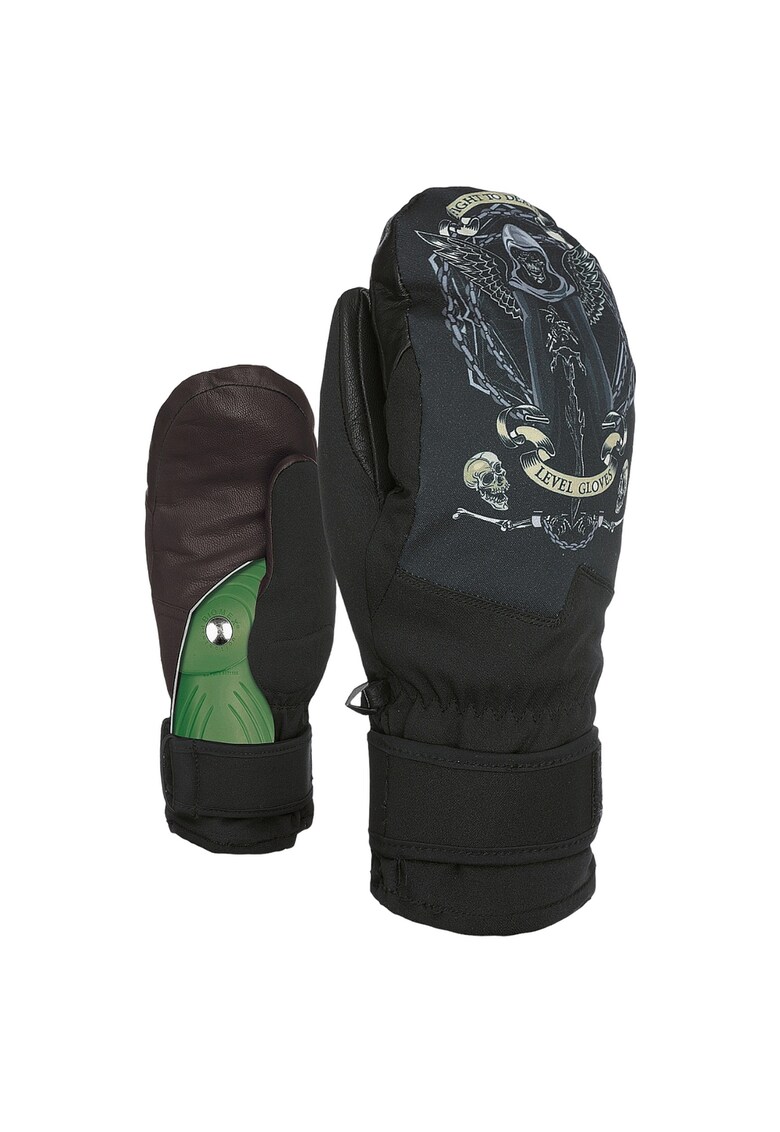 Manusi sport Level - model Space Mitt - negru - XL - material poliamida - unisex