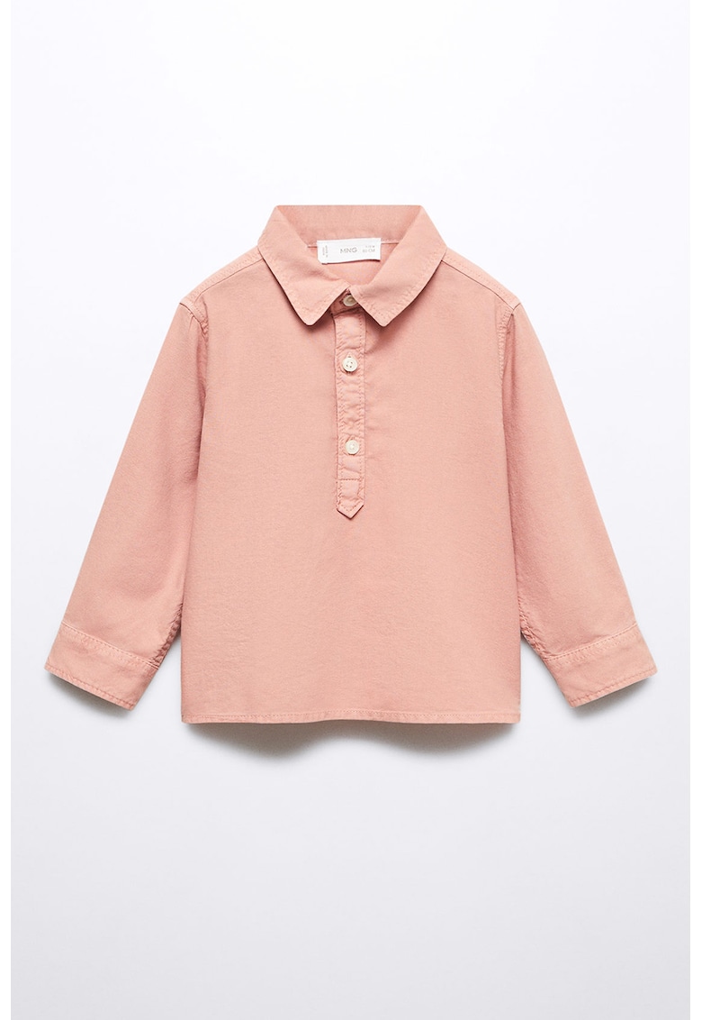 Bluza regular fit din bumbac cu guler Polb