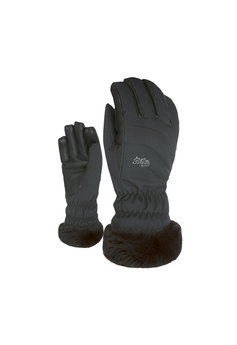 Manusi de schi pentru femei - Level - Pearl - tehnologie Thermo-Plus - membrana GORE Windstopper - Negru -