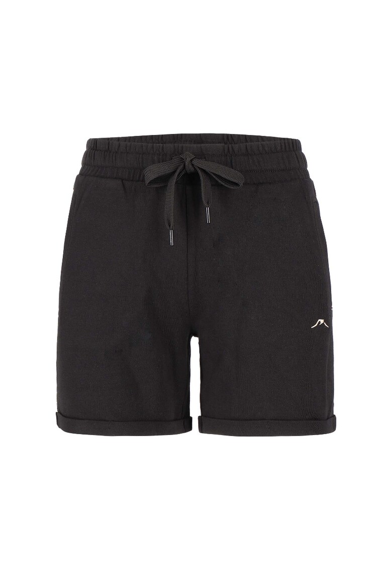 Pantaloni scurti - Bumbac/Poliester - Negru -