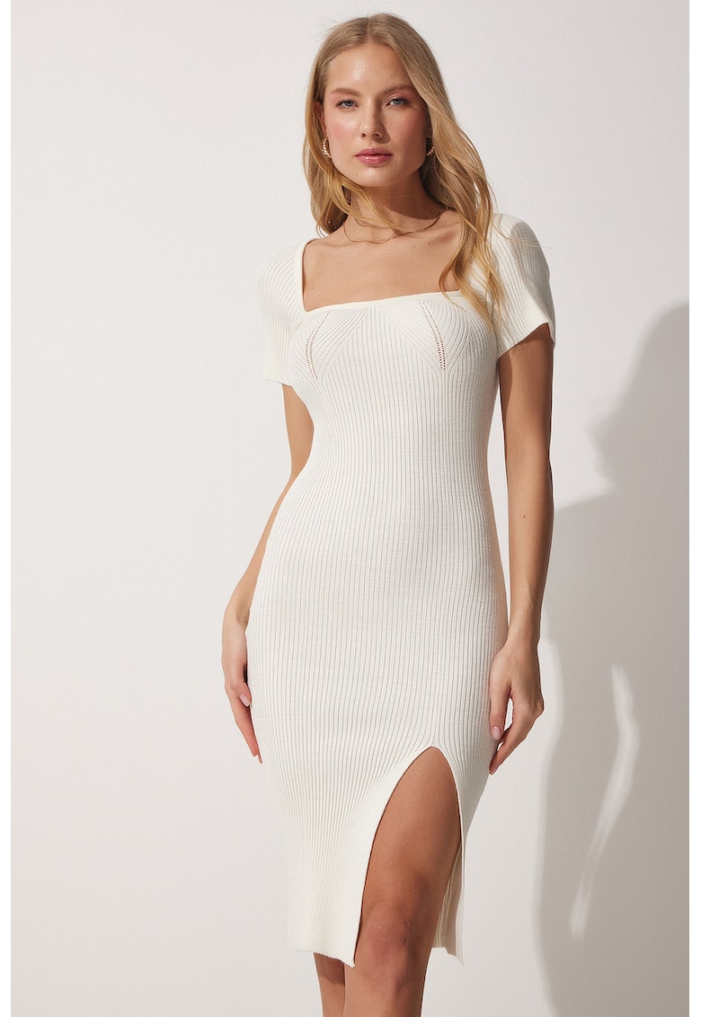 Rochie bodycon cu striatii