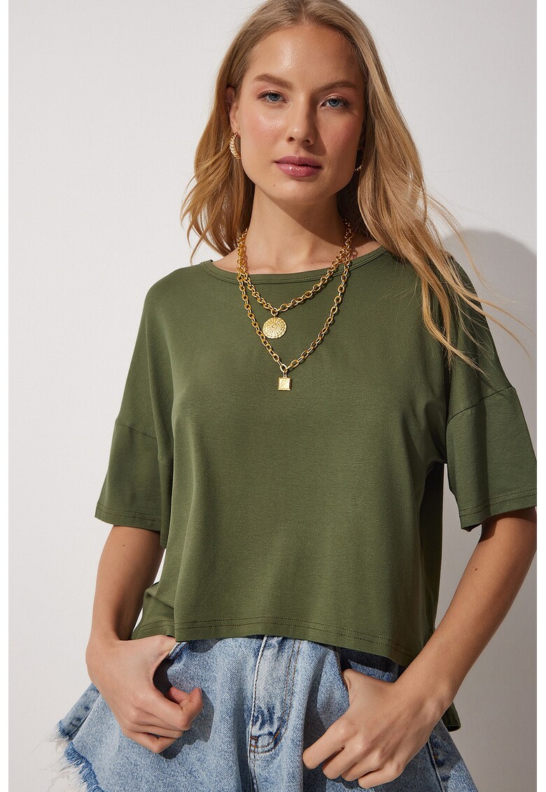 Tricou cu maneci cazute