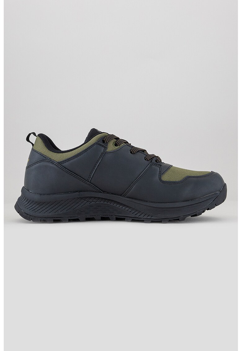 Pantofi sport impermeabili de piele ecologica si material textil