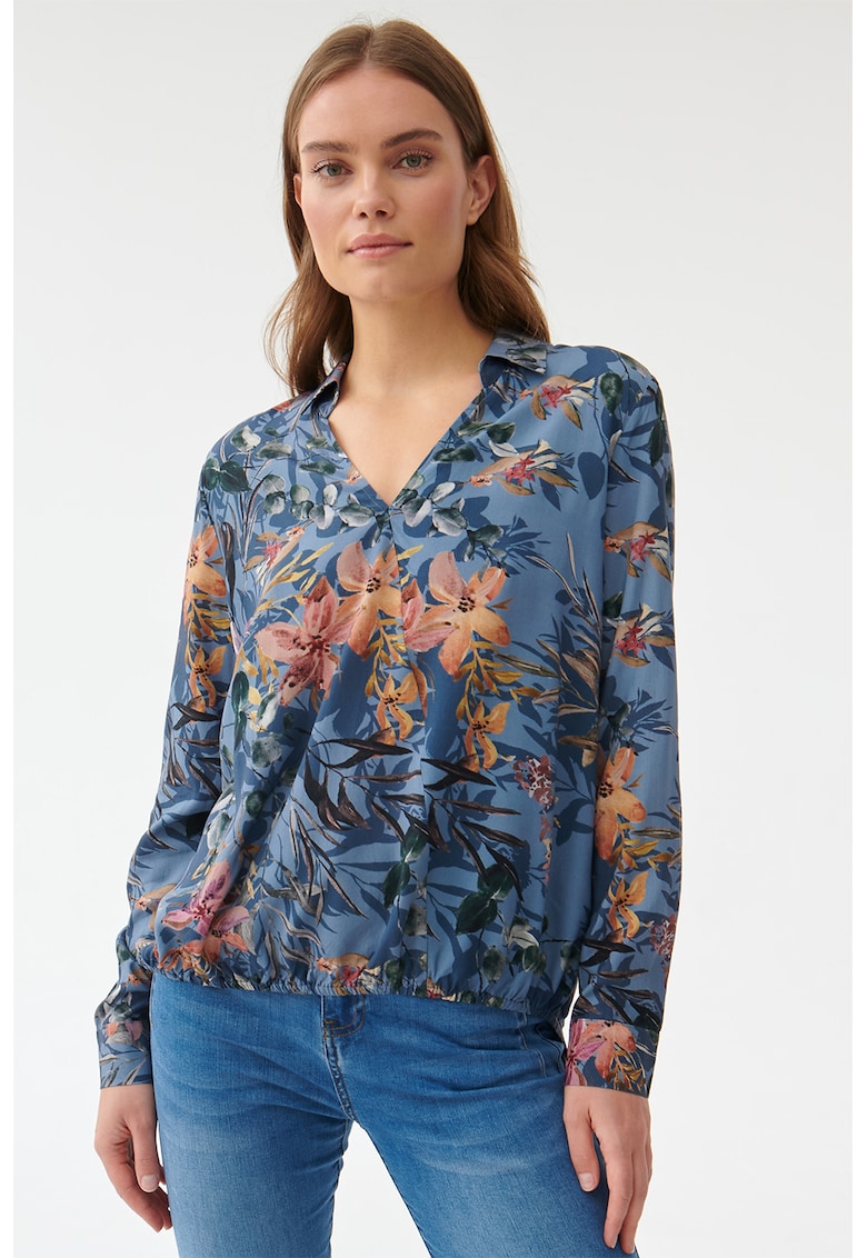 Bluza-tunica cu model floral