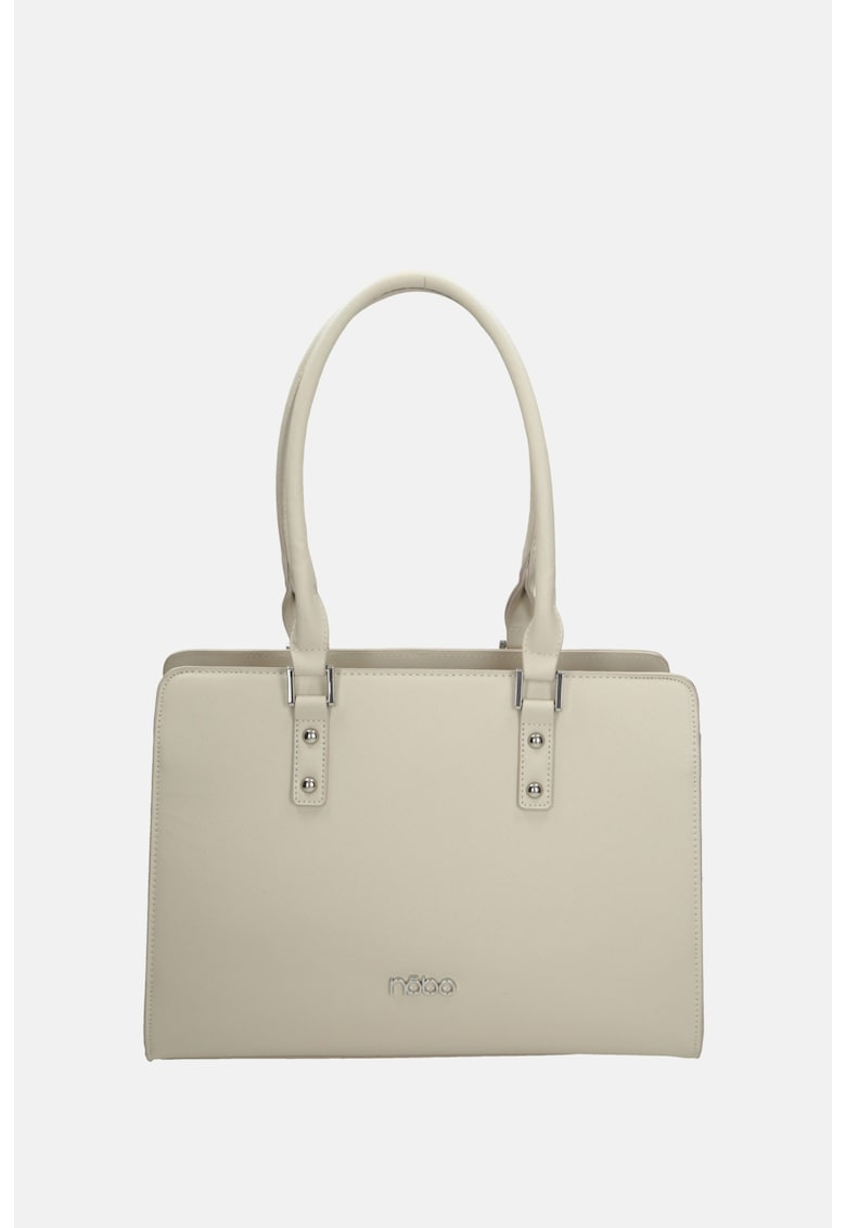 Geanta pentru femei Imbue - Piele ecologica - 26X35X12 - Crem Geanta pentru femei Imbue - Piele ecologica - 26X35X12 - Crem