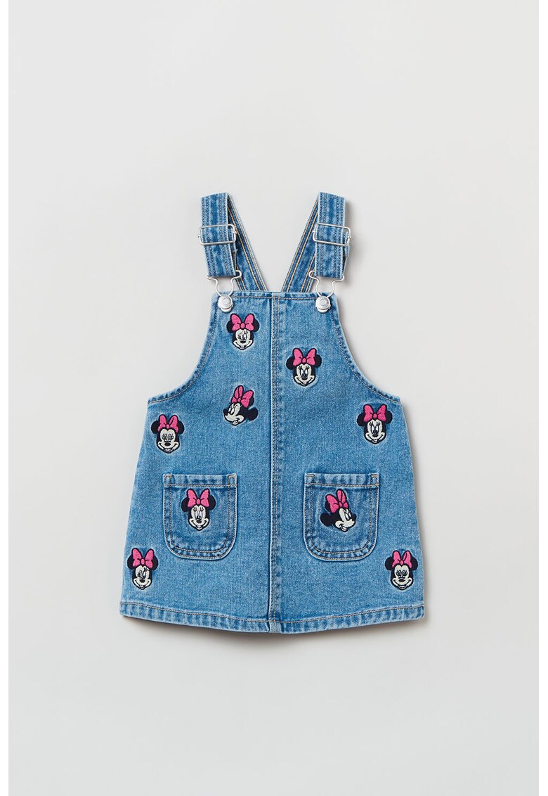 Sarafan din denim cu model
