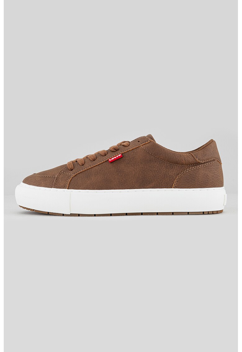Pantofi sport low-top de piele ecologica