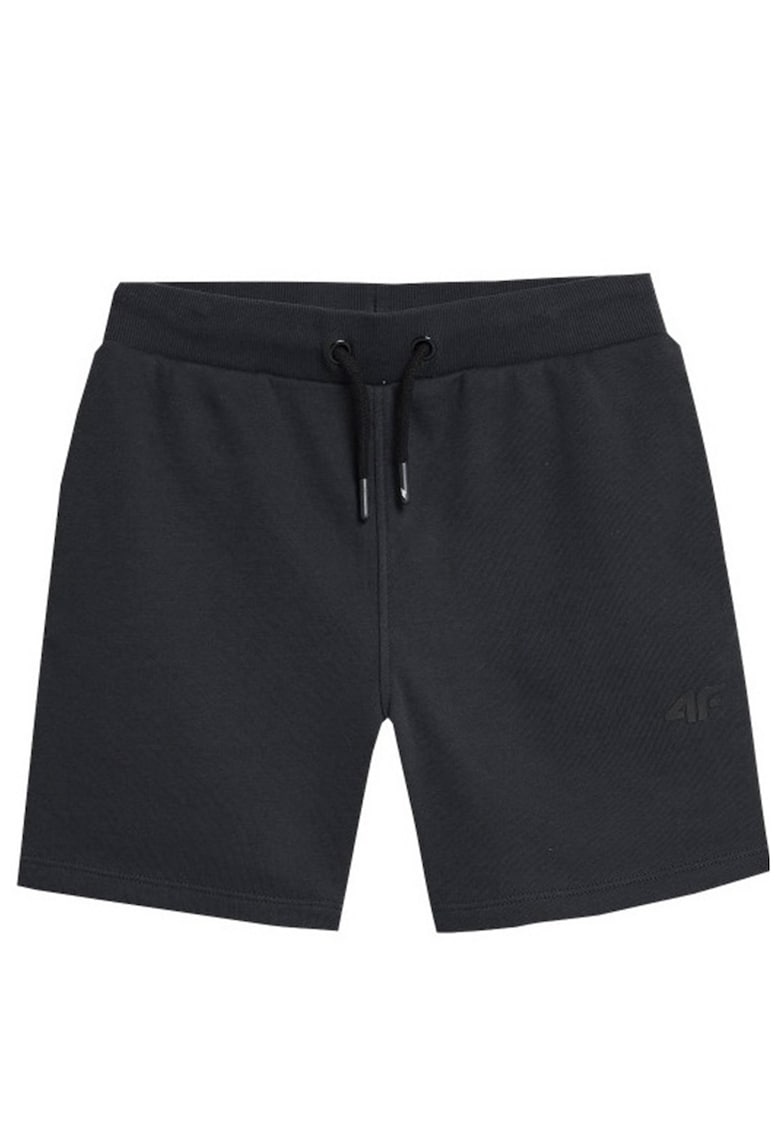 Pantaloni scurti Bumbac - Negru1