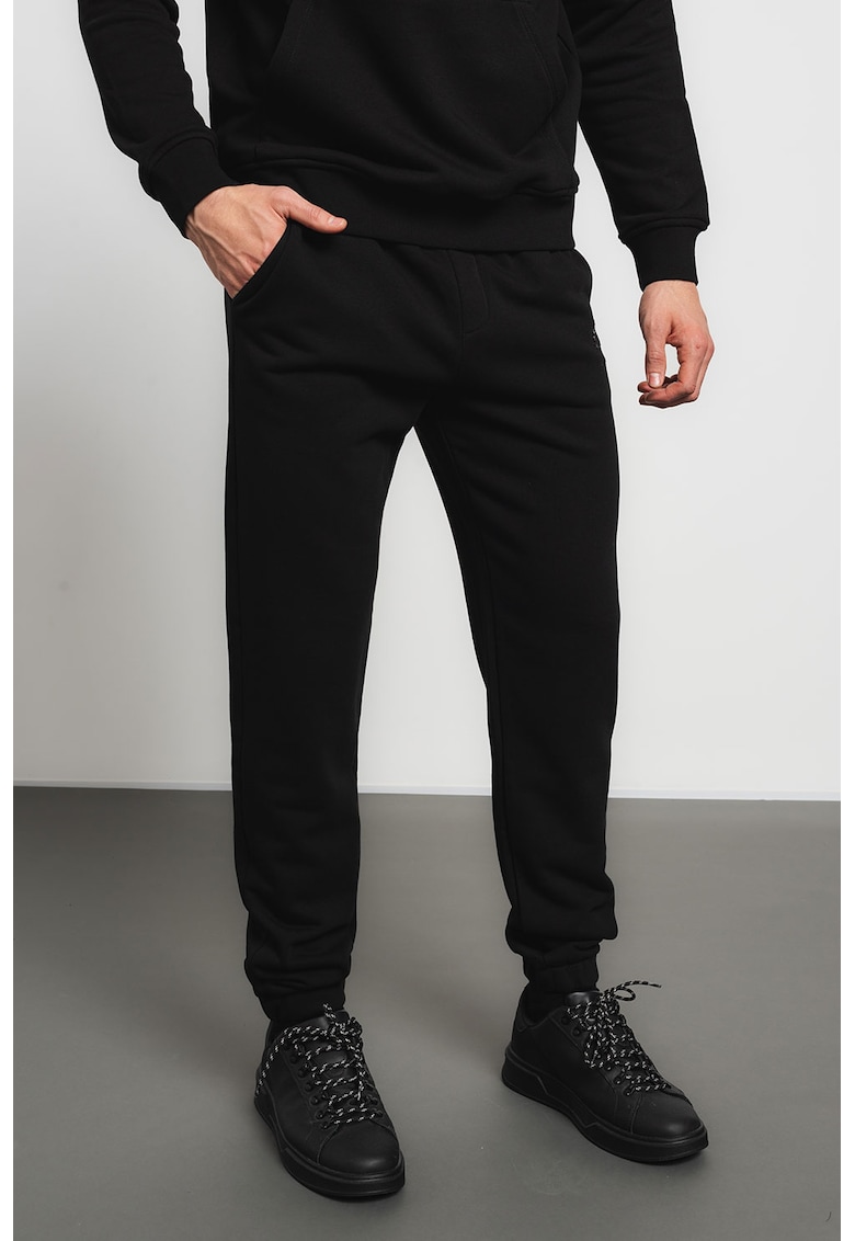 Pantaloni de trening cu talie medie