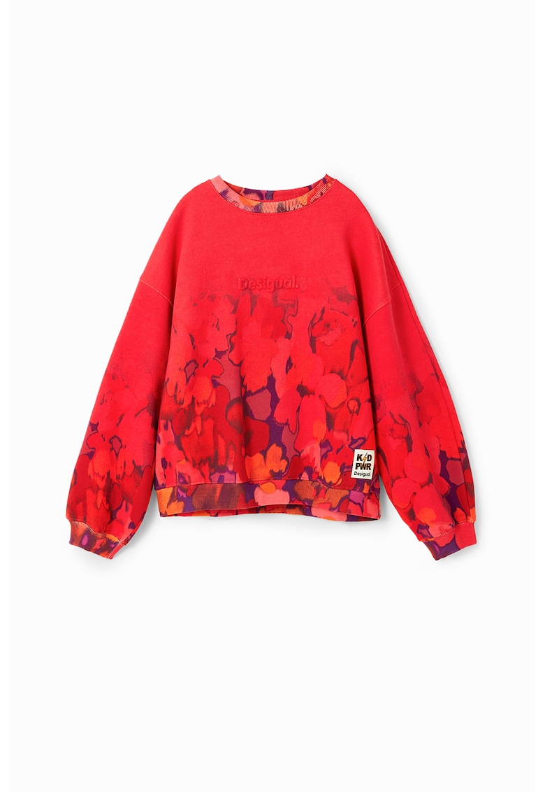 Bluza sport cu imprimeu floral