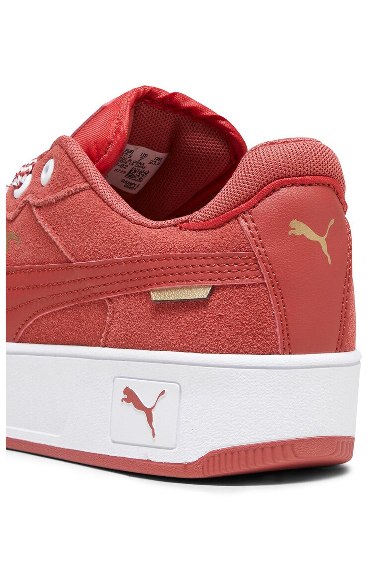 Pantofi sport de piele intoarsa cu garnituri de piele ecologica Carina Street