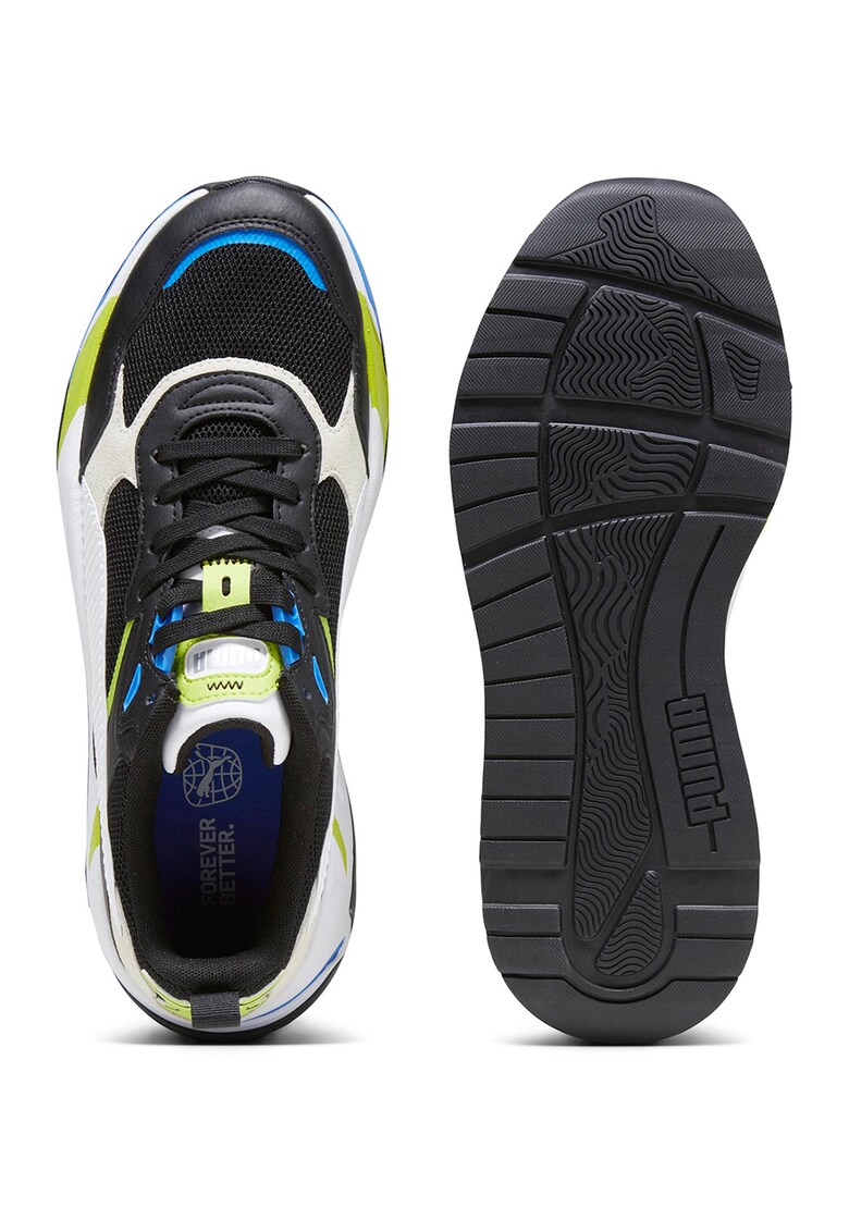 Pantofi sport unisex cu garnituri din piele intoarsa Trinity