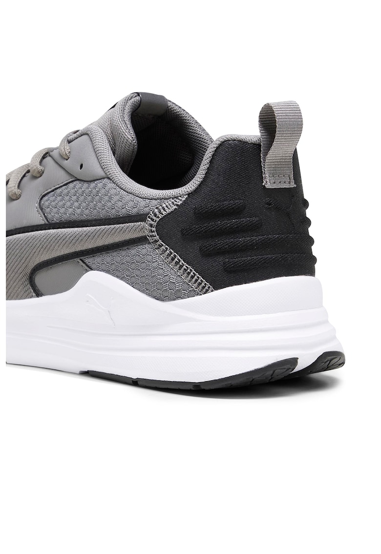Pantofi sport din material textil cu logo Wired Run Pure