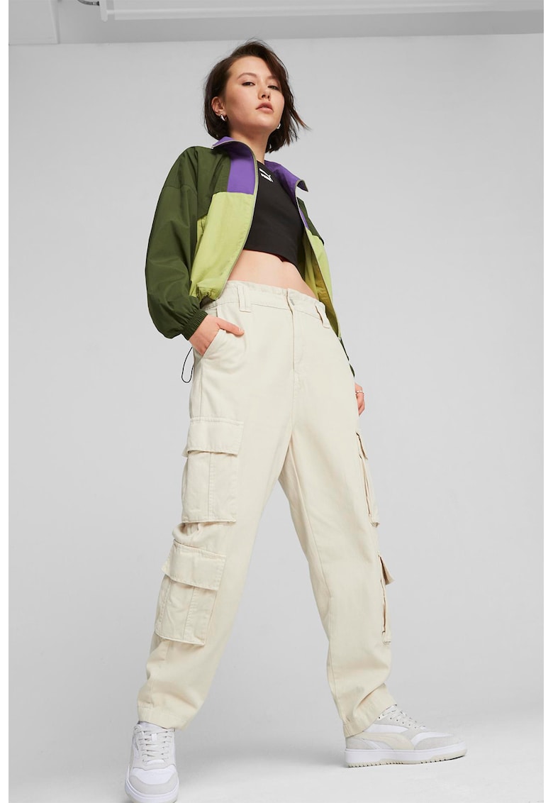 Jacheta cu model colorblock Infuse