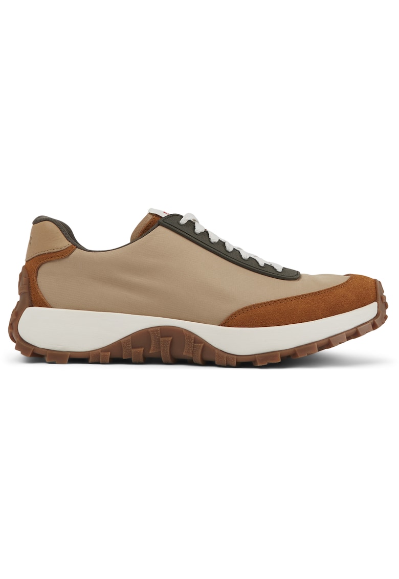 Pantofi sport cu piele nabuc Drift Trail - Maro/Bej