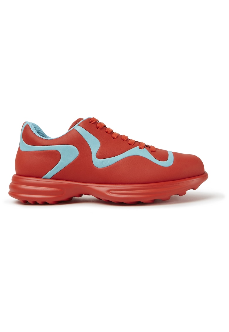 Pantofi sport de piele Twins 629 - Rosu