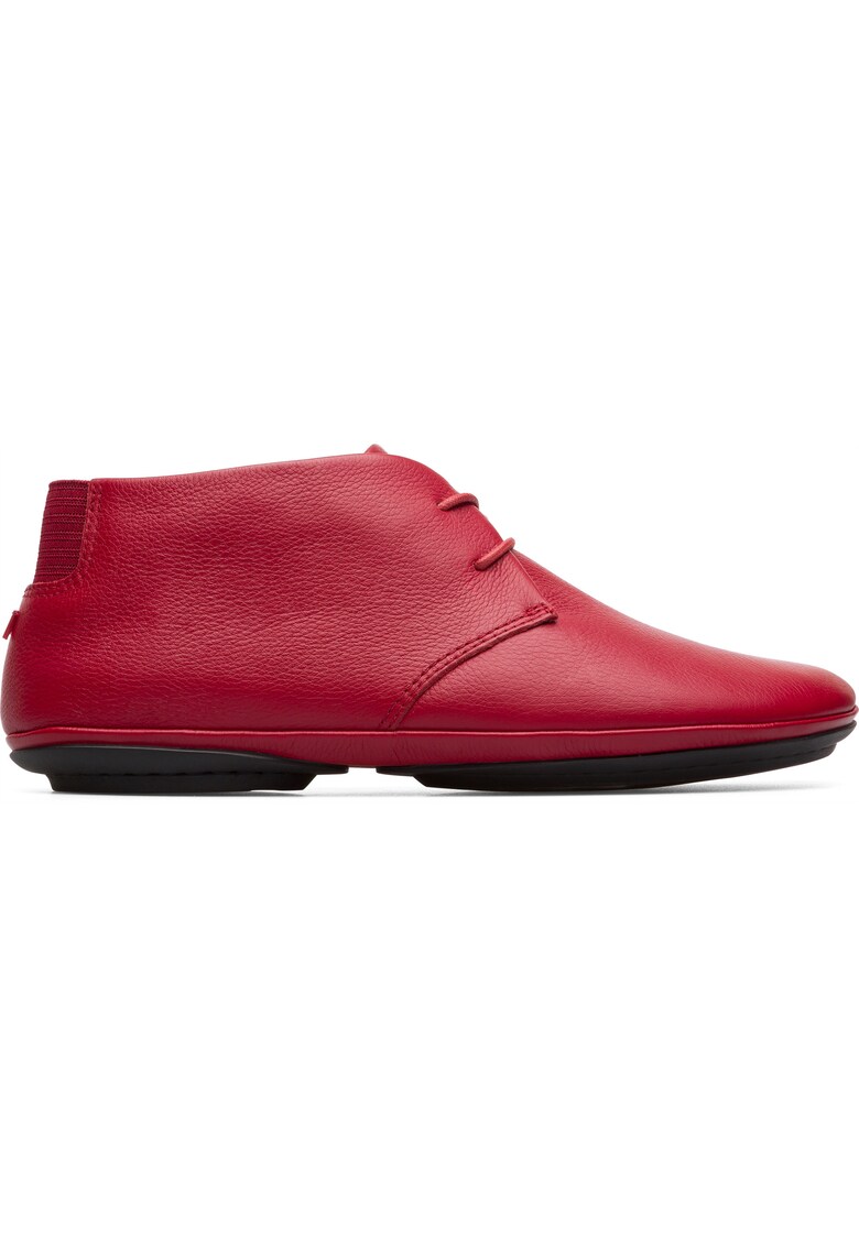 Pantofi de piele cu aspect texturat Right 789 - Rosu
