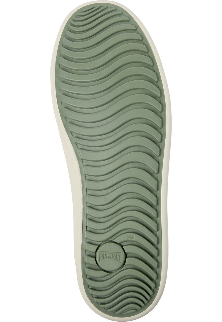 Pantofi sport din piele nabuc si piele Chasis Twins 1089