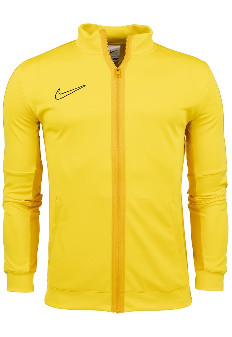 Bluza sport barbati - Dri-FIT Academy - Poliester - Galben/ Negru